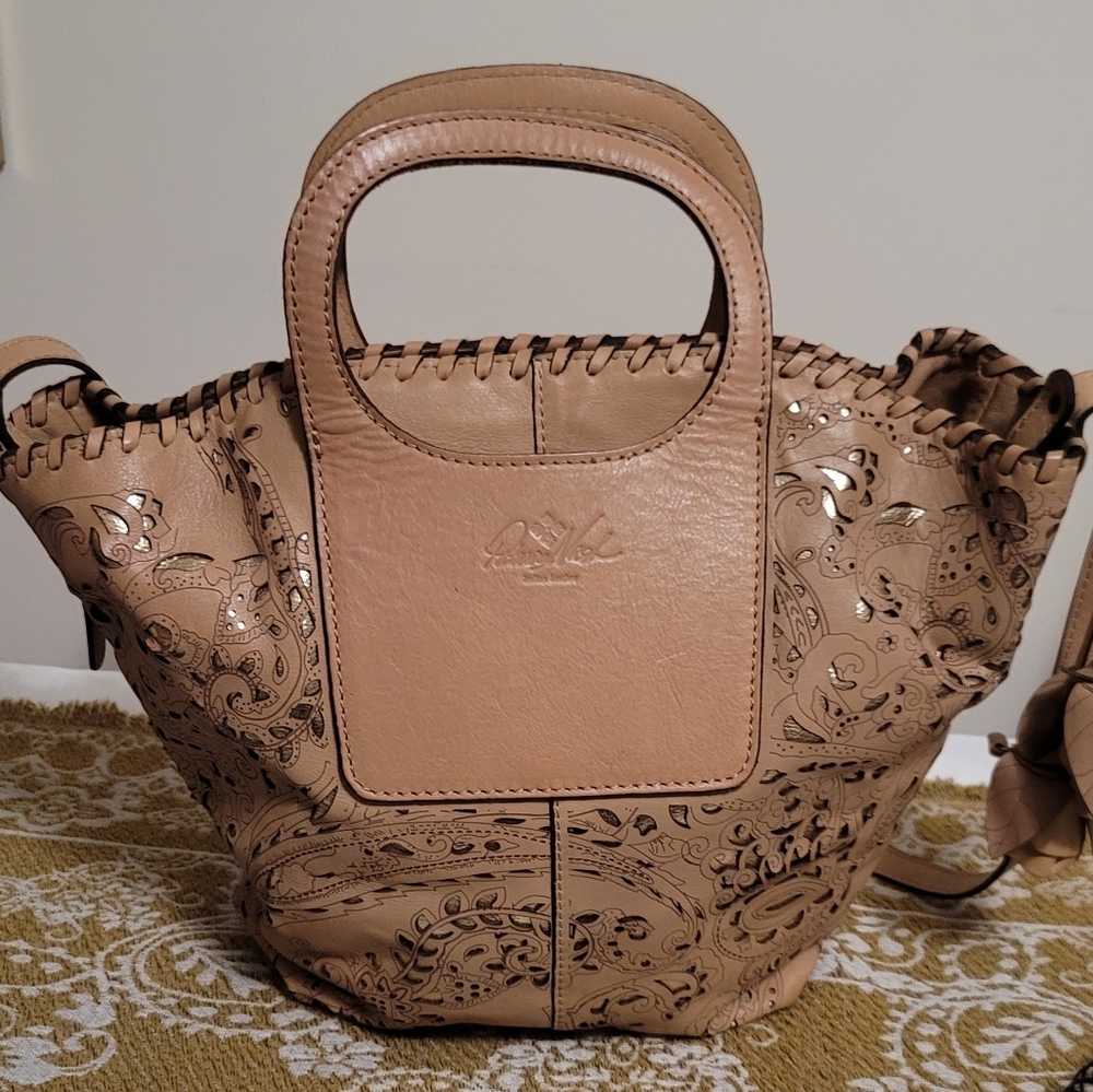Patricia Nash Leather Handbag